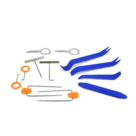 Zestaw ściągaczy do demontażu tapicerki i radia G02703