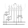 Przekaźnik bistab impuls BIS-416 włącz-wyłącz 2kanał. 265V 2xmax8A 2xNO F&F 8275