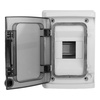 Rozdzielnica natynkowa HIGHT IP65 4 modułowa transparentne drzwi M-L 1x4 940.04