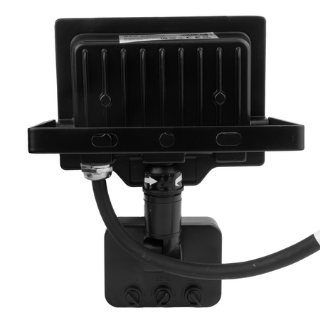Naświetlacz LED 20W z czujnikiem ruchu czarny IP65 oświetlenie zewnętrzne 2000lm GT-GCR20W-64