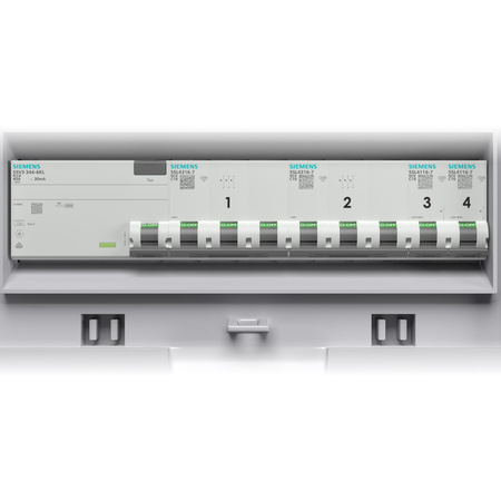 Rozdzielnica budowlana zabezpieczenia Siemens pTD-S/FI 32A 16A 4x230V gniazda Mennekes Schuko Doktorvolt DV-4869-D