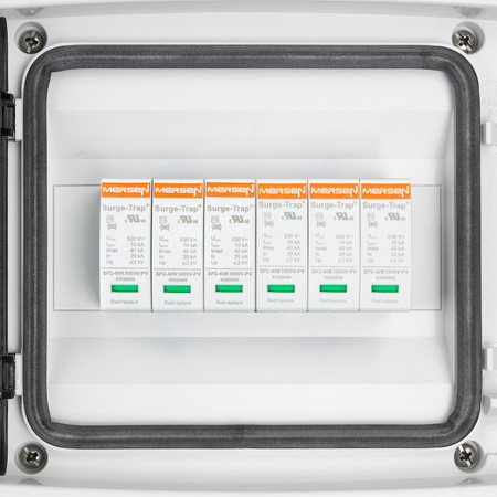 Rozdzielnica PV Fotowoltaiczna Solarna Mersen 2-Stringowa DC 1000V T2 PG Doktorvolt 4425