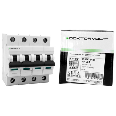 Rozłącznik izolacyjny 4P 63A wyłącznik Doktorvolt DV-5480