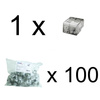 Szybkozłączka instalacyjna 4 mm2 x 2 BEMKO 1 sztuka 100 sztuk 1-E03-P052