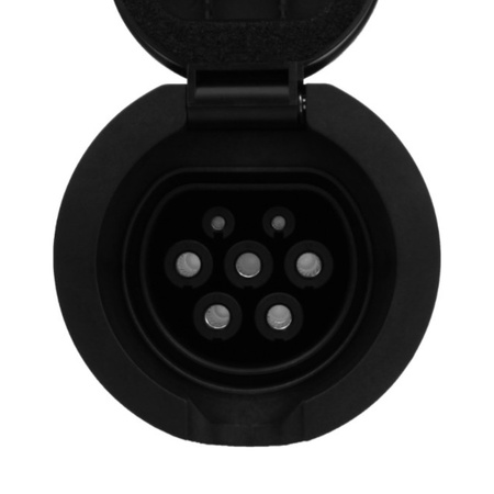 Gniazdo do ładowania samochodów tablicowe Typ 2 16A 5P żeńskie DGN FEAC-T-016A-P1