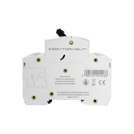 Wyłącznik nadprądowy MCB 10kA 3P 125A C125A Doktorvolt DV-5473