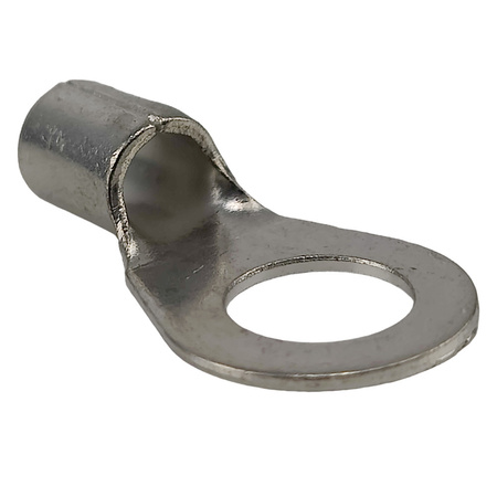 Końcówka oczkowa rurowa 16/M8 miedź cynowana KC16F8