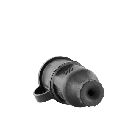 Gniazdo przenośne 230V Schuko 2P+Z IP44 16A z uziemieniem czarne W-89996