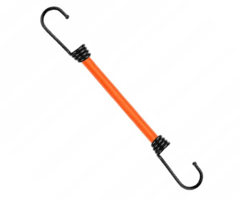 Guma elastyczna ze stalowym hakiem 0,8x80cm Bradas BCH1-08080OR-E