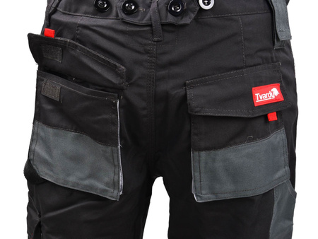 Spodnie robocze ogrodniczki TVARDY rozmiar S-XXL T01020-S