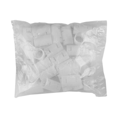 F-tronic Złączka do rur karbowanych 1 sztuk M32 przezroczysta mufa 7400034