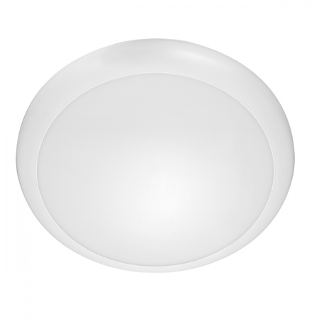 LAPIS LED 12W. plafon oświetleniowy. 800lm. IP65. 4000K. IK10. poliwęglan mleczny. biały OR-PL-6118WLPM4