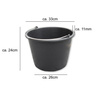 Wiadro ogrodniczo-budowlane PVC 16L BRADAS KTW16