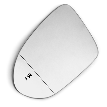 Szkło lusterka lewe OPEL INSIGNIA B 2017-2024 lusterko zewnętrzne asystent martwych stref 314969766774