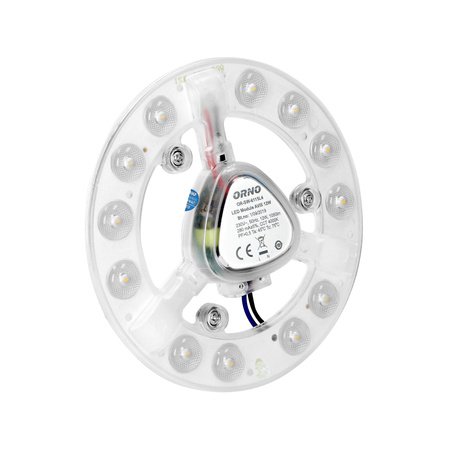 AVIS LED 12W. panel świetlny. 1050lm. 4000K. 3 neodymowe magnesy. Ø 141 / 24 OR-SW-6115L4
