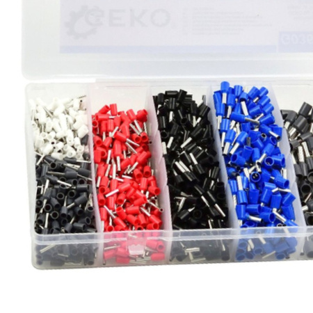 Zestaw tulejek - zakończenia kabli 1200 sztuk G03603