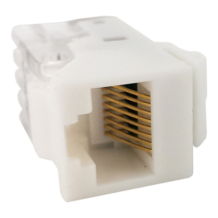 Gniazdo modułowe ethernet konektor CAT5E Keystone RJ45 8/8 JACK TEM do PD12 KA11-U
