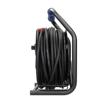 Przedłużacz bębnowy profesjonalny IP44. 4 gniazda 2P+Z. kabel gumowy olejoodporny. H07RN-F 3x2.5mm2. długość - 40m.... OR-AE-13157/40M