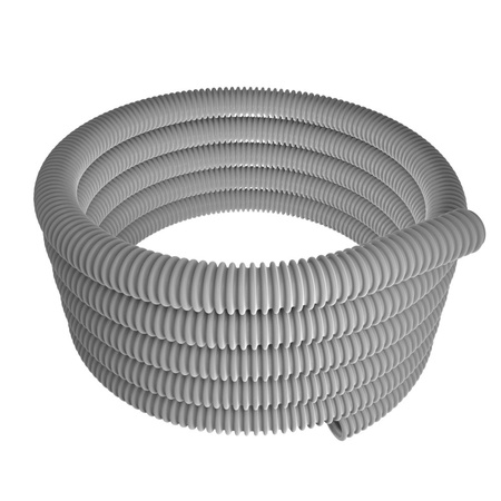 Rura spiralna GUS 32 mm szara 30 m peszel OLG0032