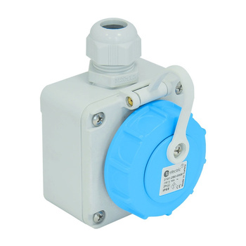 Gniazdo natynkowe hermetyczne 16A 230V IP 68 3101-380-0900