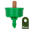 Kroplownik z kompensacją ciśnienia 8l/h wyjście 5mm NO-DRAIN Bradas DSE-PCND08