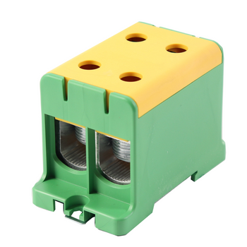 Złączka szynowa uniwersalna ETB 150/1x2 Al/Cu elektryczna śrubowa 4 otwory do kabli Elektro Becov UK2150.24