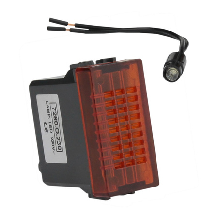 Kontrolka LED ORANGE 230V Marlanvil 7280.O.230