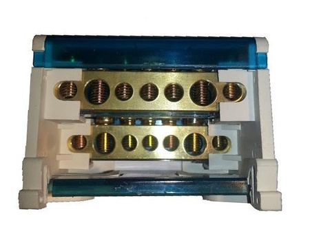 Blok rozdzielczy 101A 500V na szynę XBS CSB-207