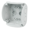 Hensel Puszka odgałęźna 93x93x62 z zaciskami 5x2 5 mm2 IP66 szara DK0202 GZ 6200 DK 0202 GZ