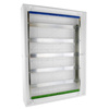 Rozdzielnica podtynkowa DARP-120 120 modułowa 5x24 IP54 z aluminiowymi drzwiami 9.524 E-P 6767
