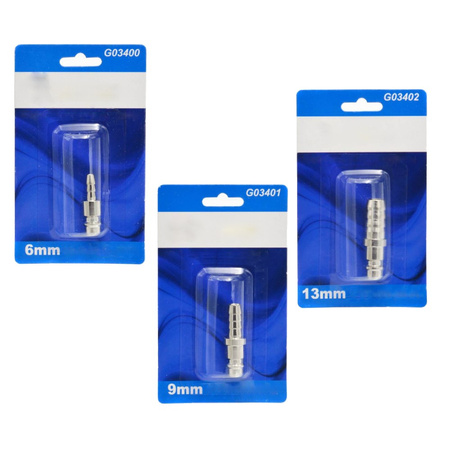 Wtyk na wąż pneumatyczny 13 mm typ męski G03402