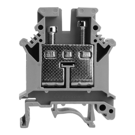 Złączka szynowa przelotowa szara śrubowa 16mm2 1P VDE UL PC16-01P-11-00A(H)