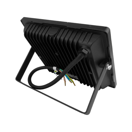 Naświetlacz LED 50W GTV czarny IP65 oświetlenie zewnętrzne 4000 lm GT-GCX50W-40