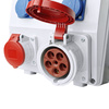 Rozdzielnica budowlana TD 63A 16A 2x230V gniazda Mennekes Doktorvolt DV-2442-F
