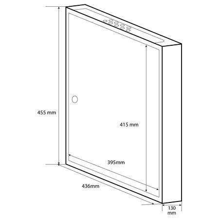 Doktorvolt Rozdzielnica natynkowa 2x18 modułowa metalowa IP30 MN36/2/18