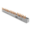 Szyna łączeniowa grzebieniowa PS/G 3-fazowa 11-modułowa 16mm2 100A DV-2251-PSG