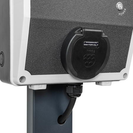 Wolnostojąca stacja ładowania samochodów elektrycznych Wallbox WARIANTY DV-0102-EV