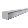 Oprawa liniowa LED 113cm 30W 4000K 230V IP20 natynkowa aluminiowa zawieszana QUALIS srebrna Bemko 90-06A-1A