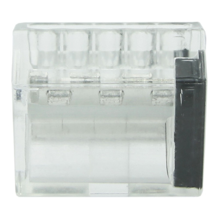 Złączka do puszek instalacyjnych 5x0.5-2.5 mm² VDE DGN 1 sztuka DG228-3.5-05P-1Y-00A