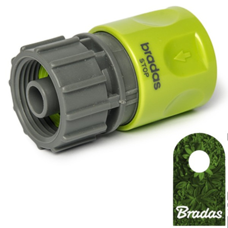 Szybkozłącze ze stopem i GW 3/4" BRADAS LE-2141