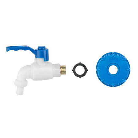 Złącze IBC GW S60x6 z kranem 1/2" Bradas IBCS60-KS1212