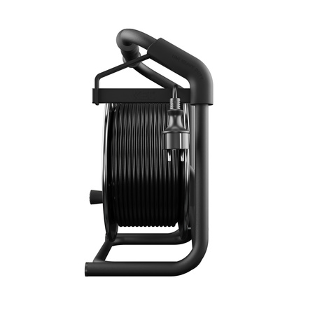Przedłużacz bębnowy 40m HEAVY LINE z metalowym bębnem i 4 gniazdami 230V W-99457