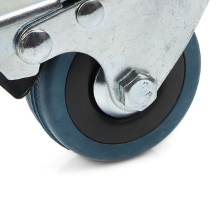 Koło obrotowe skrętne z hamulcem gumowe PP 50mm lub 75 mm G71502