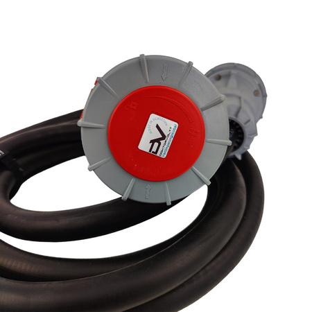 Przedłużacz siłowy 5m 63A/5P IP67 CEE 400V 5x16 mm2 Doktorvolt® DV-4742-CEE-63