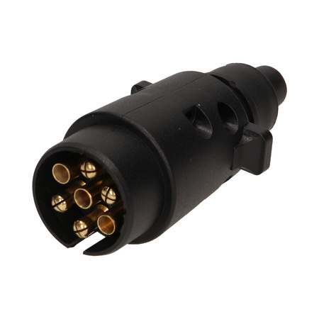 Wtyczka przyczepy. plastikowa 7 pinów. 12/24V OR-AE-1384