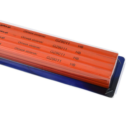 Ołówek stolarski 245mm HB blister 12 sztuk G29011