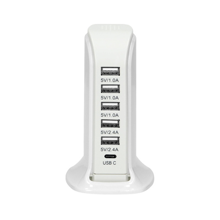 Stacja ładująca 6 x USB OR-AE-13143