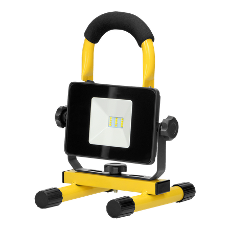 BATRI LED 10W Naświetlacz roboczy przenośny z akumulatorem 800lm IP65 6500K 2200mAh AD-NR-6201L6