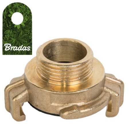 Złącze kłowe GEKA GZ 1" MOSIĄDZ BRADAS BR-GK113A