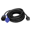 Przedłużacz warsztatowy bryzgoszczelny kabel olejoodporny 230VAC/16A 10 m Schuko OR-AE-13169(GS)/10M